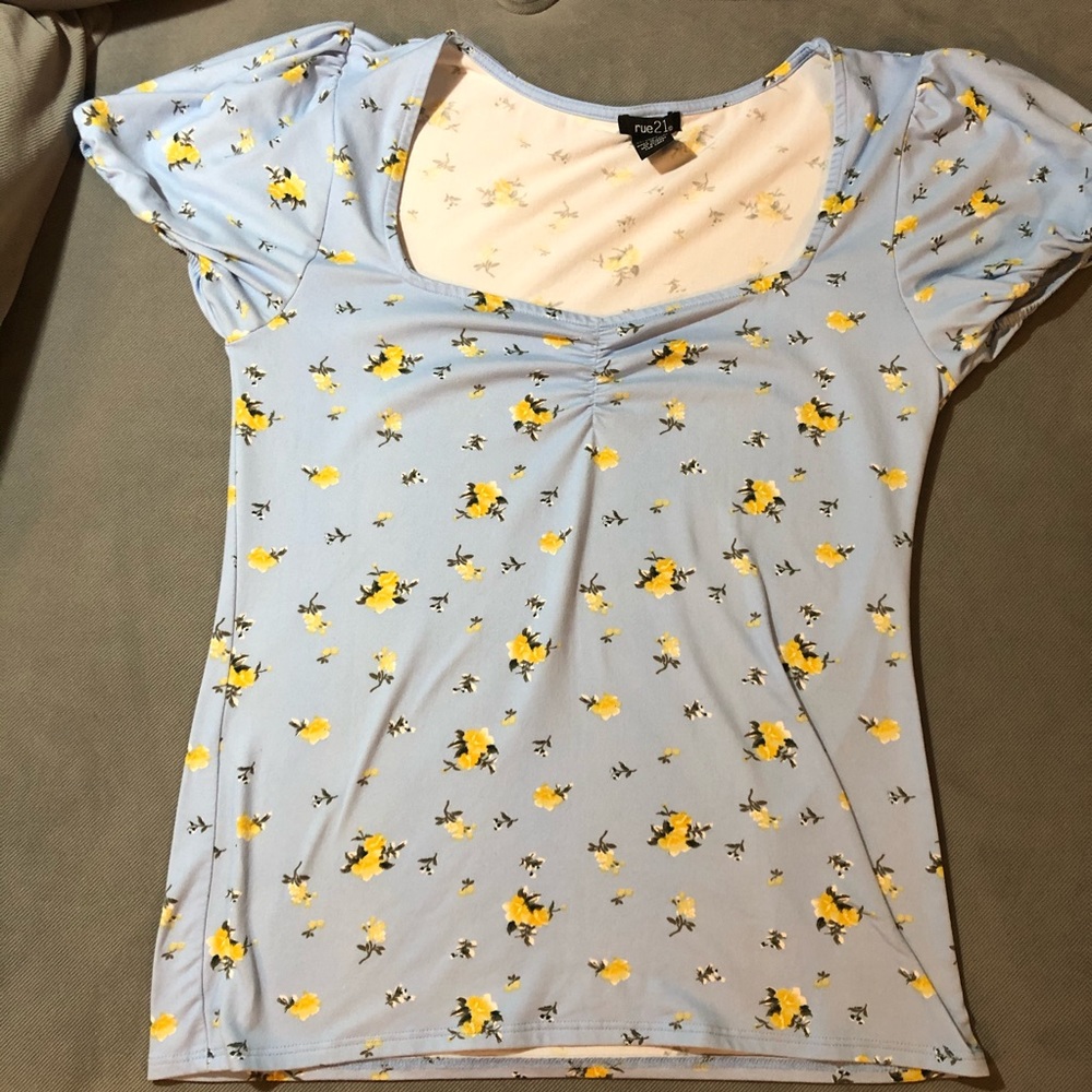 Ditsy floral shirt